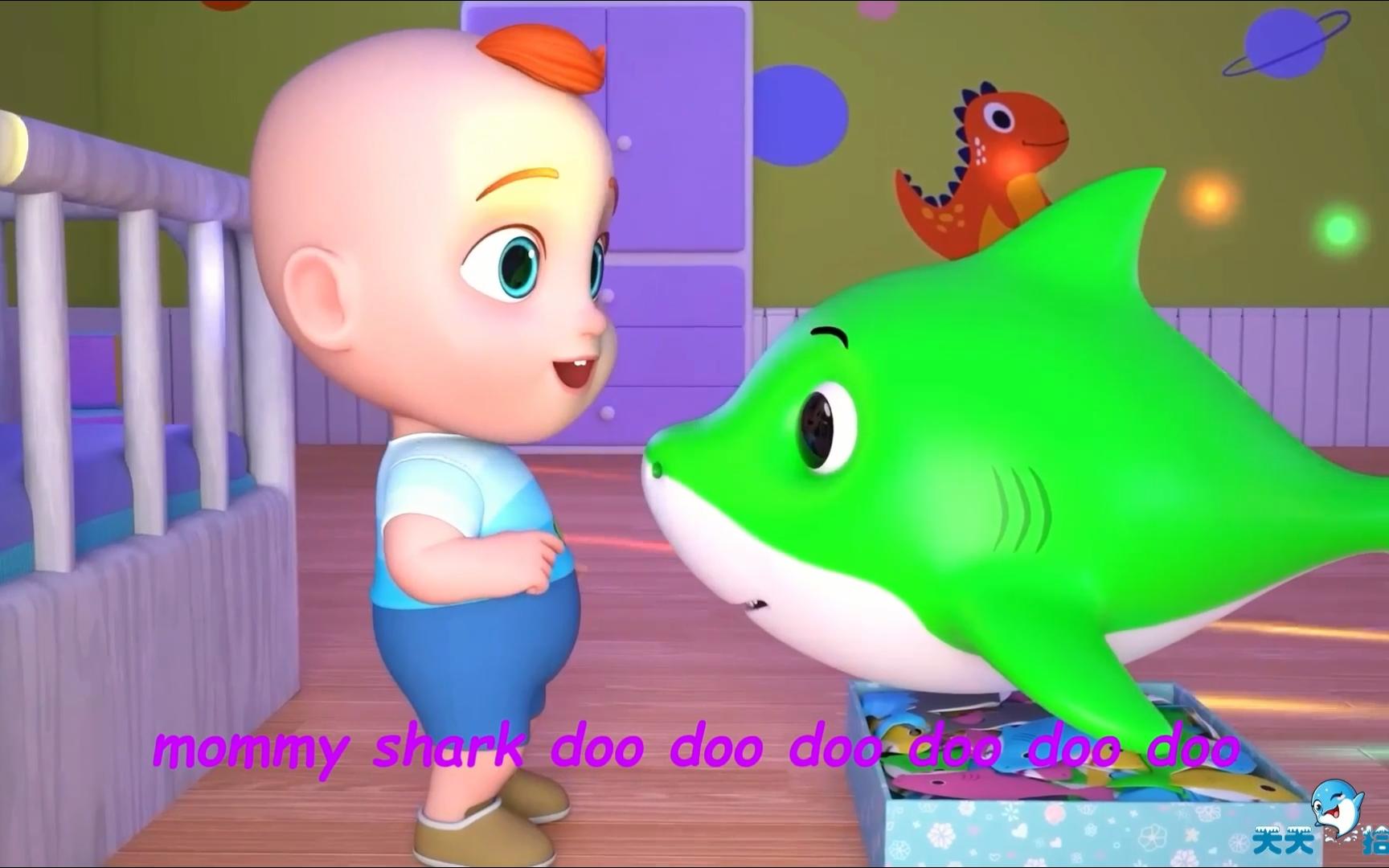 Baby Shark doo doo doo Color Shark Balloon for Kids  儿童早教歌曲(经典英文童谣209)哔哩哔哩bilibili