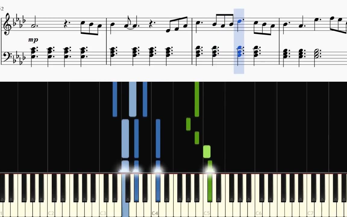 钢琴教学黄老板perfect有琴谱