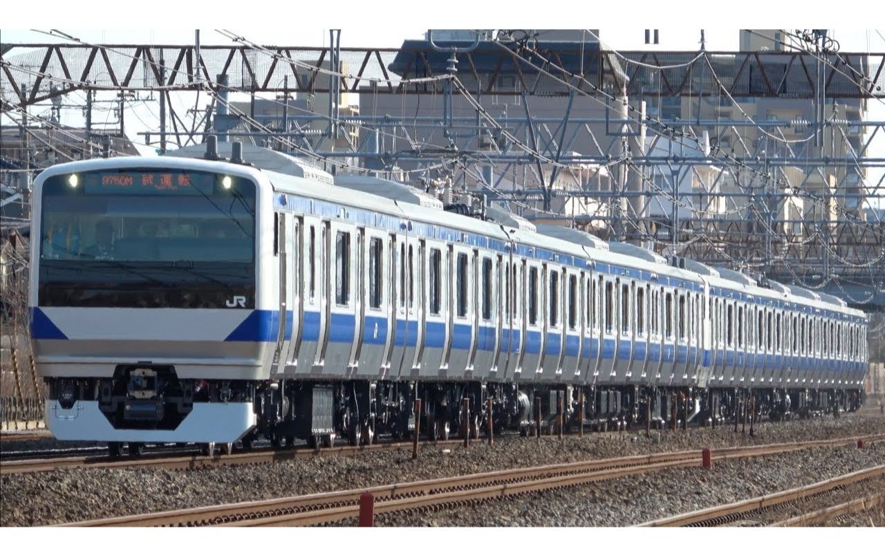 e531系k483 k482編成 j-trec出場試運転