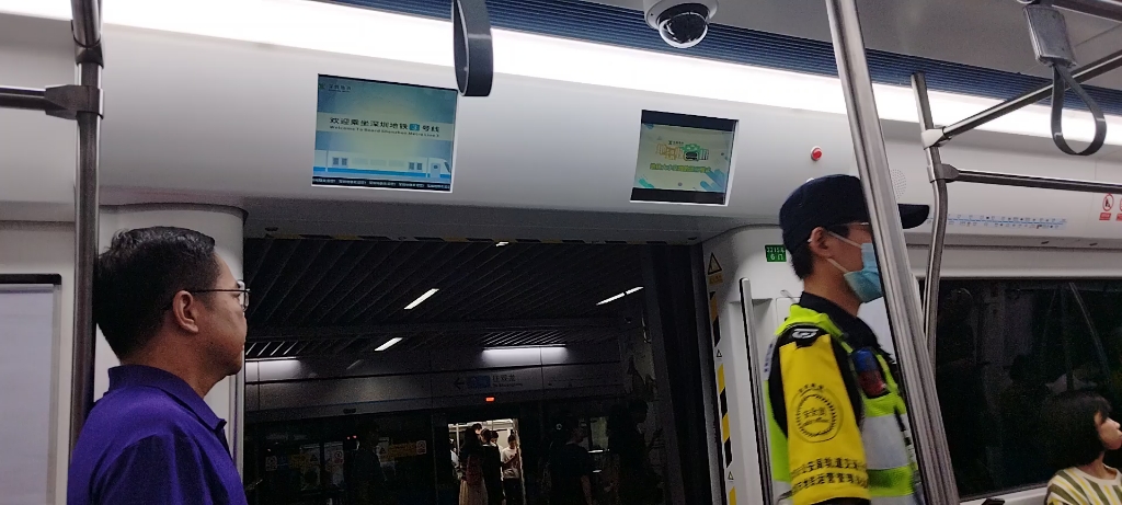 深圳地铁3号线321车卡成2016版报站