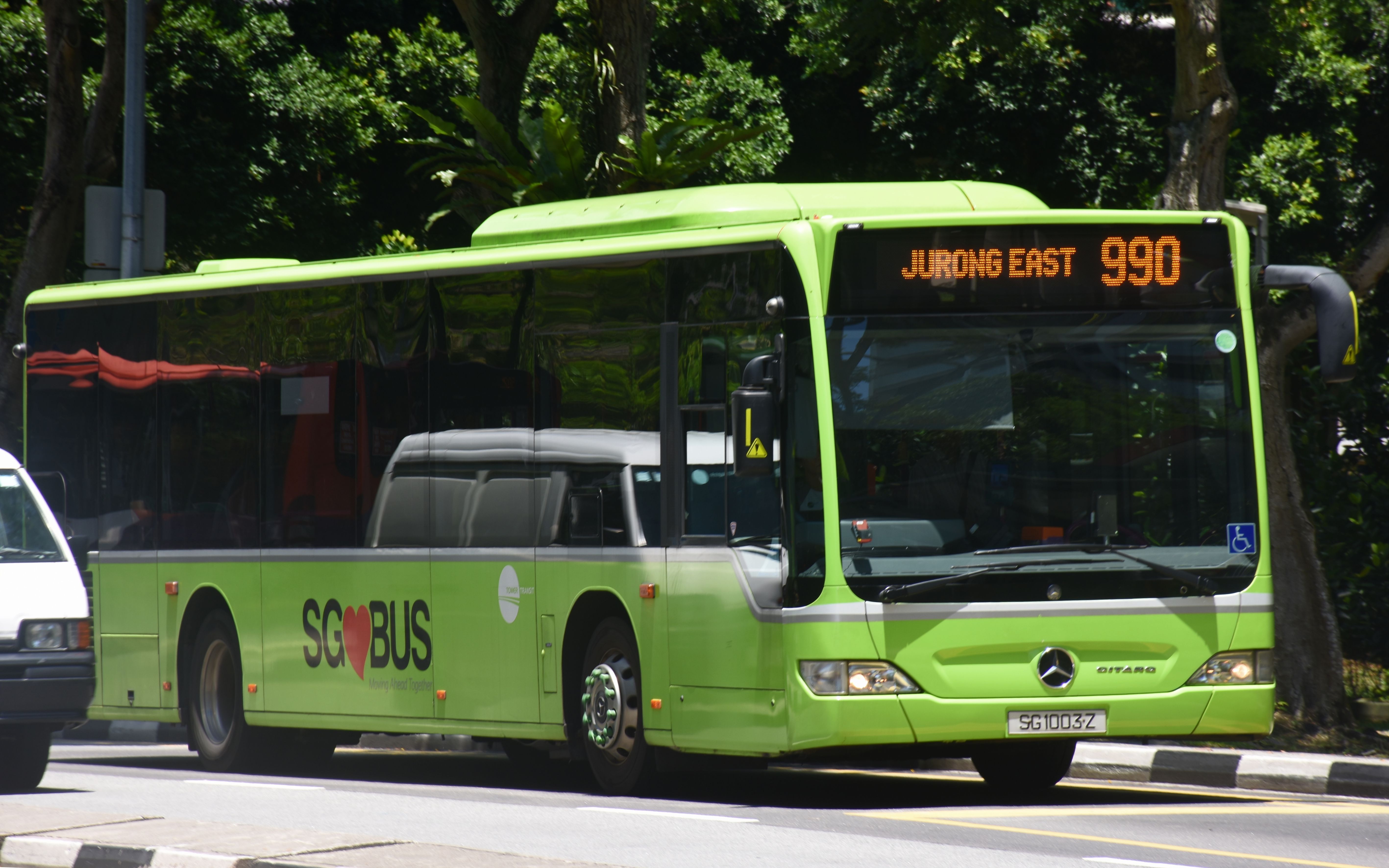 [新加坡公交] tower transit 990路 武吉巴督66裕廊东