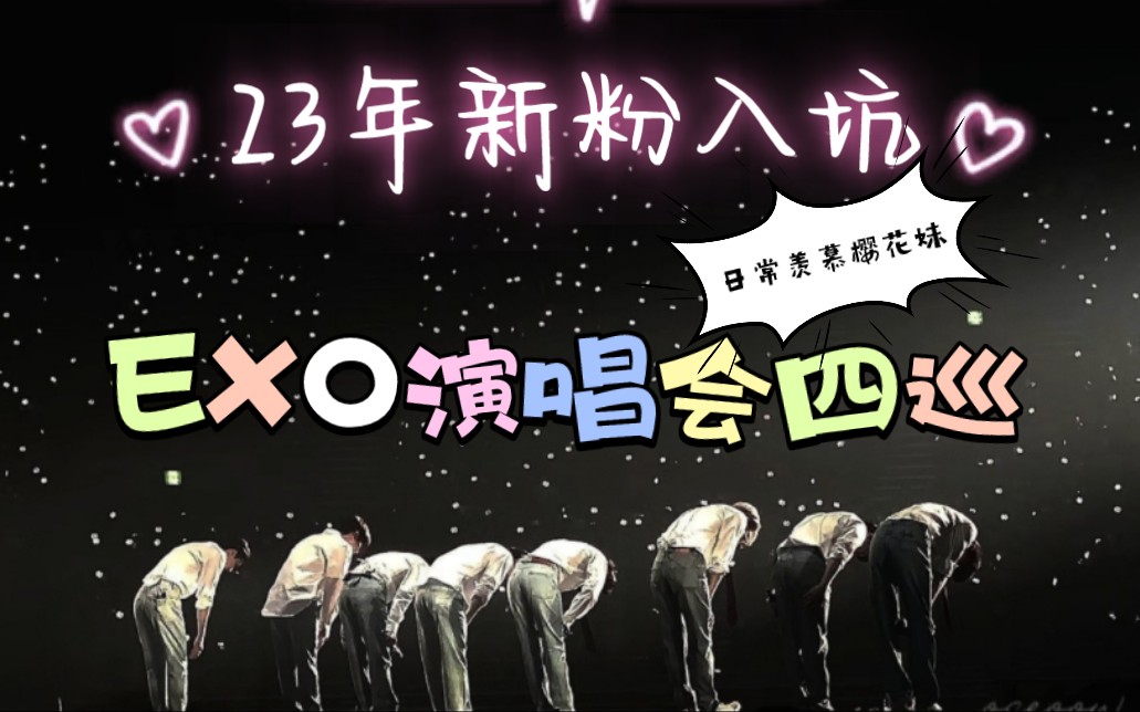 【exo reaction】23年新粉 exo演唱会四巡reaction 下