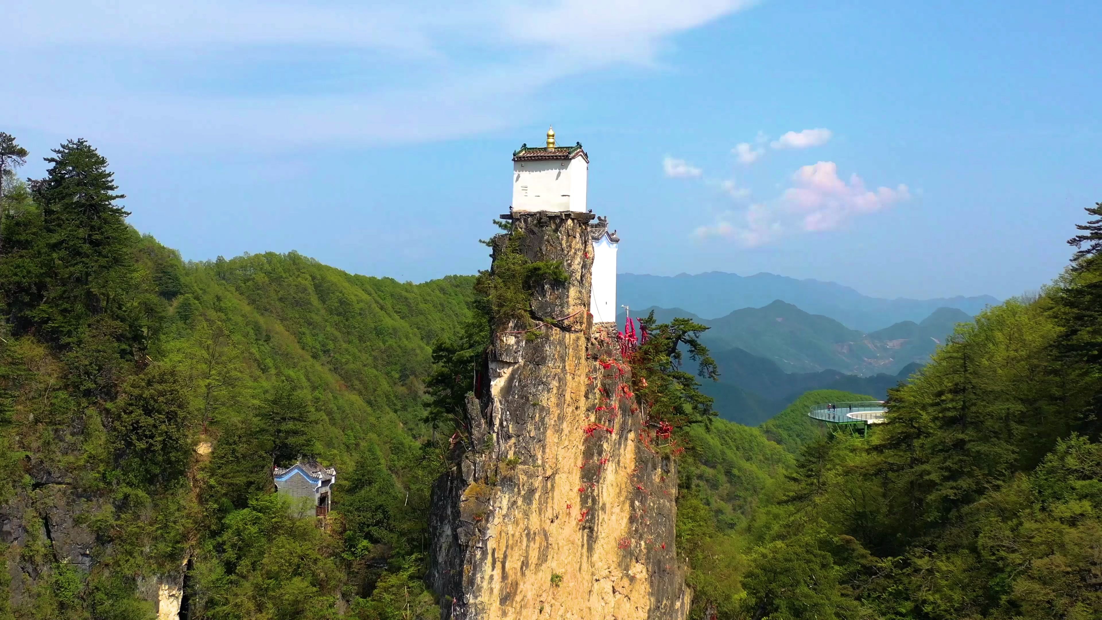 航拍镇安县 塔云山_哔哩哔哩 (゜-゜)つロ 干杯~-bilibili