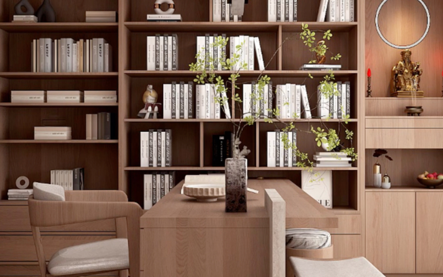 探秘中式书房:古韵之美与现代功能的完美结合