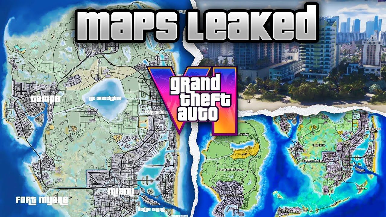 [图]探索《GTA6》的地图，开启下一段宏大冒险