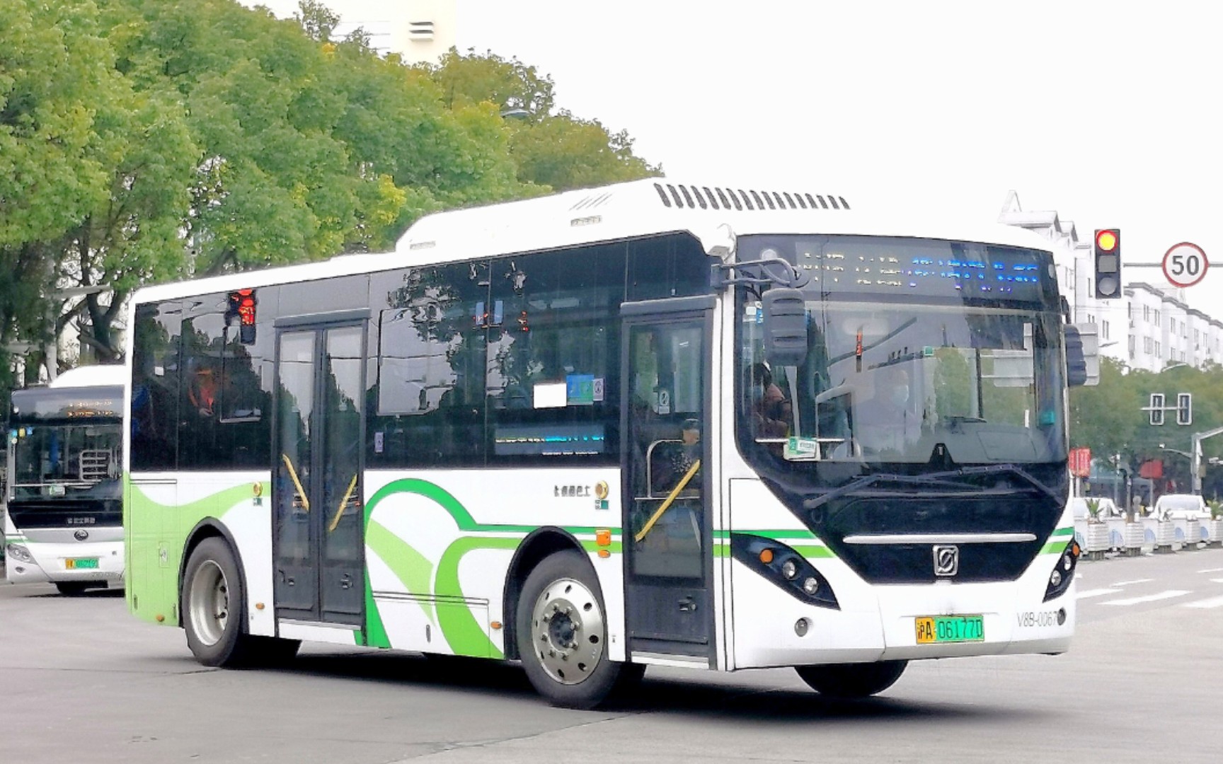 [pov122b]上海崇明巴士 南堡支线 南门汽车站→堡镇汽车站 前方展望