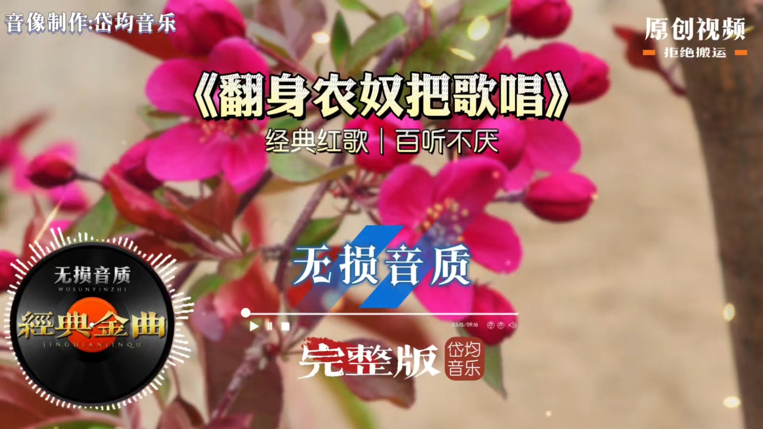 经典红歌新演绎《翻身农奴把歌唱》完整版，唱响雪域崭新的荣光