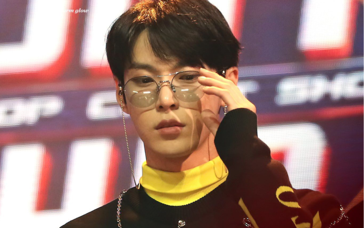 【nct 金道英】180301 mcd boss中 惊艳众人的眼镜貂戴上墨镜的理由