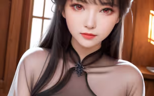 黑色纱衣
