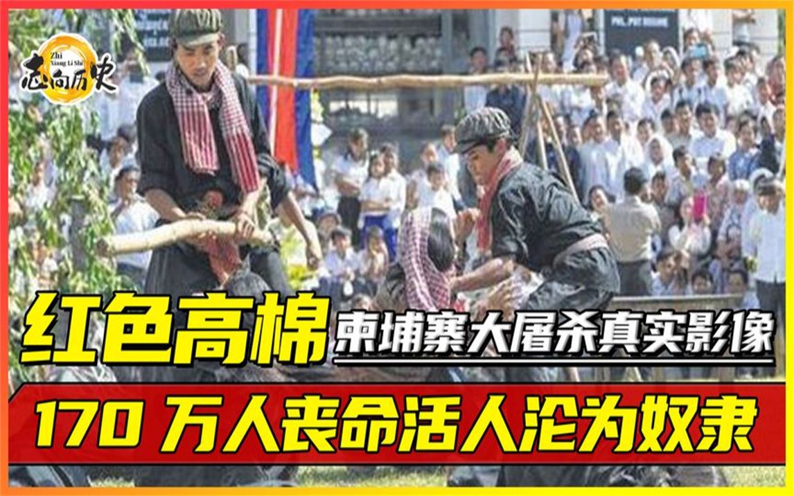 柬埔寨红色高棉血腥三年,170万人无辜丧命,活人沦为奴隶