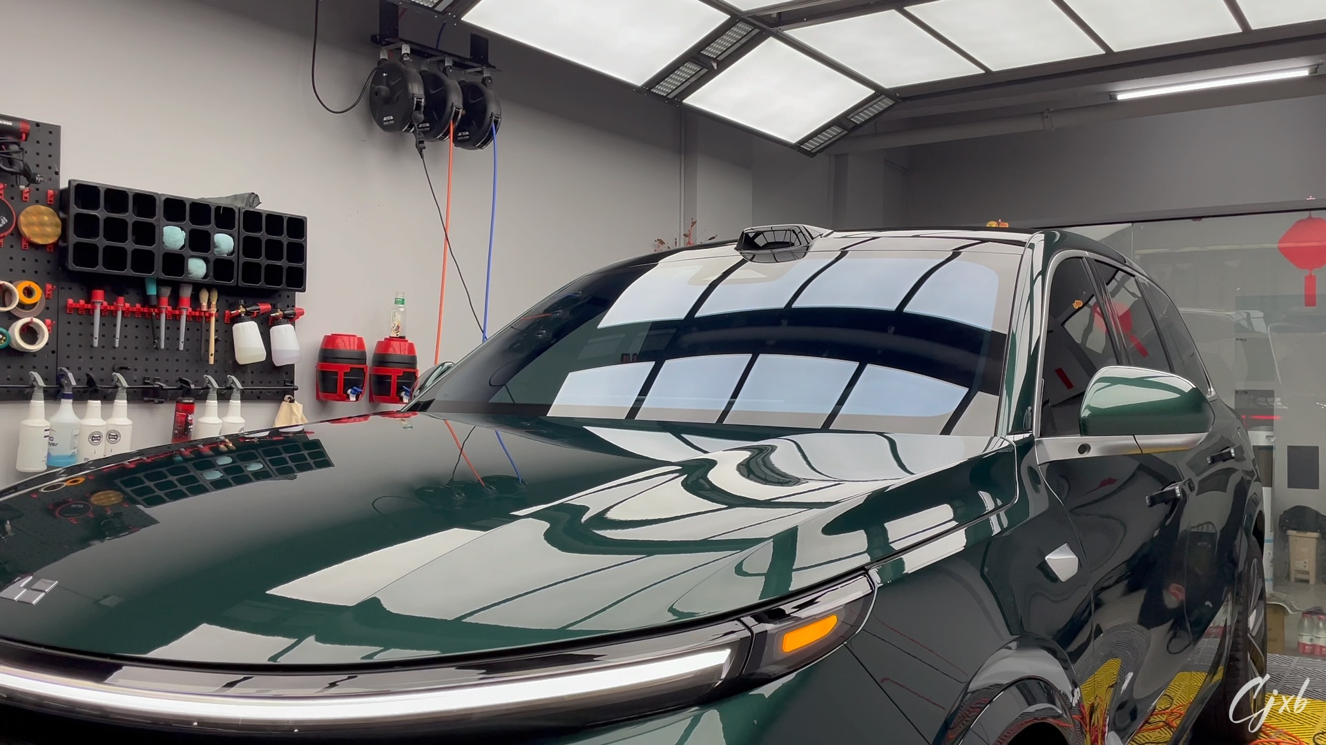 理想l9/ bop隐形车衣新车出厂选定771w的祝母石绿原厂油漆当然要好