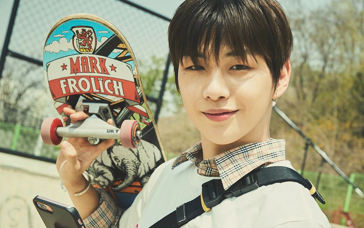 「转载搬运」wanna one 姜丹尼尔 boomerang 直拍(180526 green