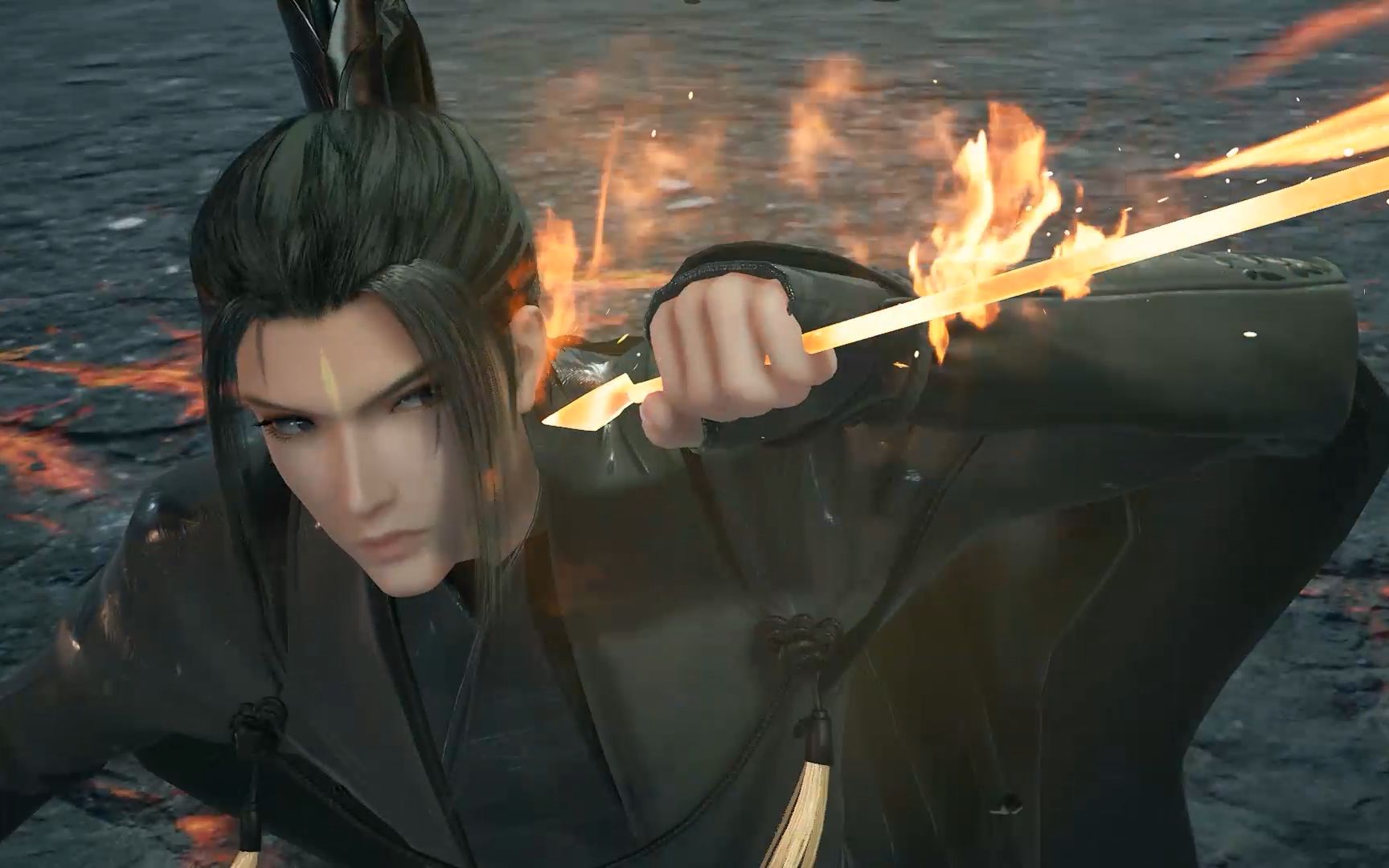 《仙剑奇侠传七》修吾mod:玄玉(全黑神装)预览视频,下载见置顶