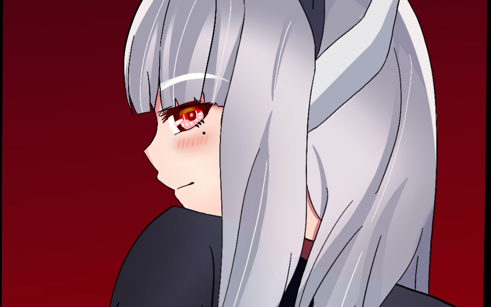 「helltaker」地狱ceoluciferipad绘画过程