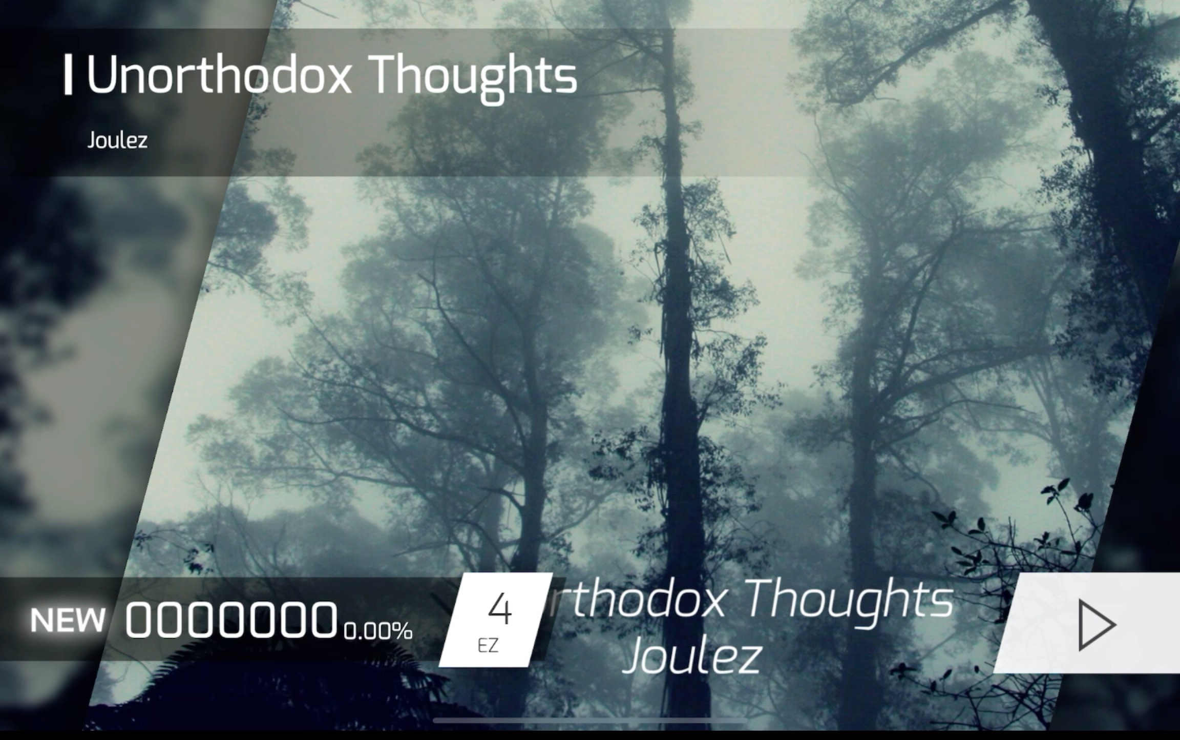 [图]「Phigros」-屁股肉更新啦！-新单曲《Unorthodox Thoughts》初见录屏