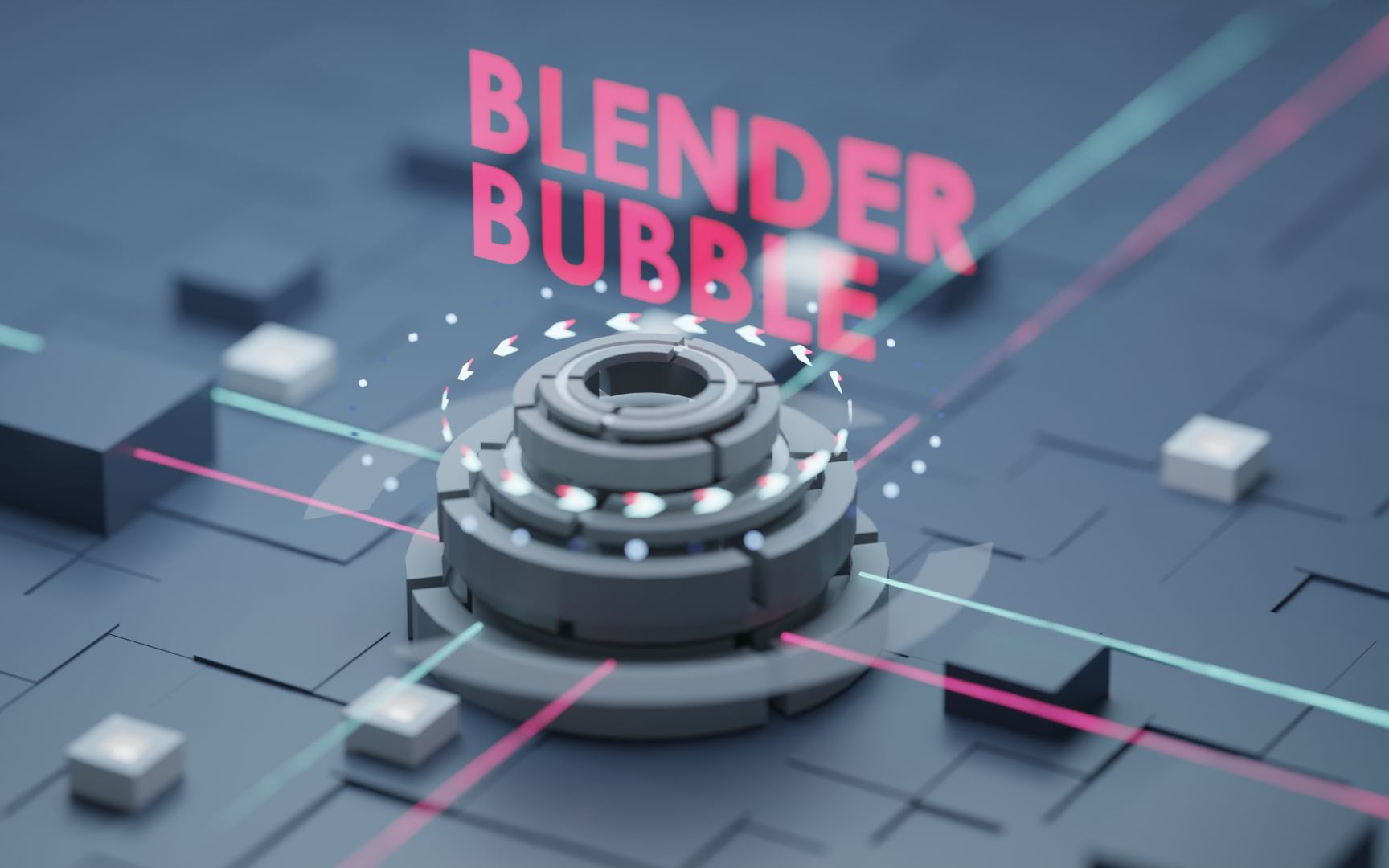 blender科技感渲染动画练习