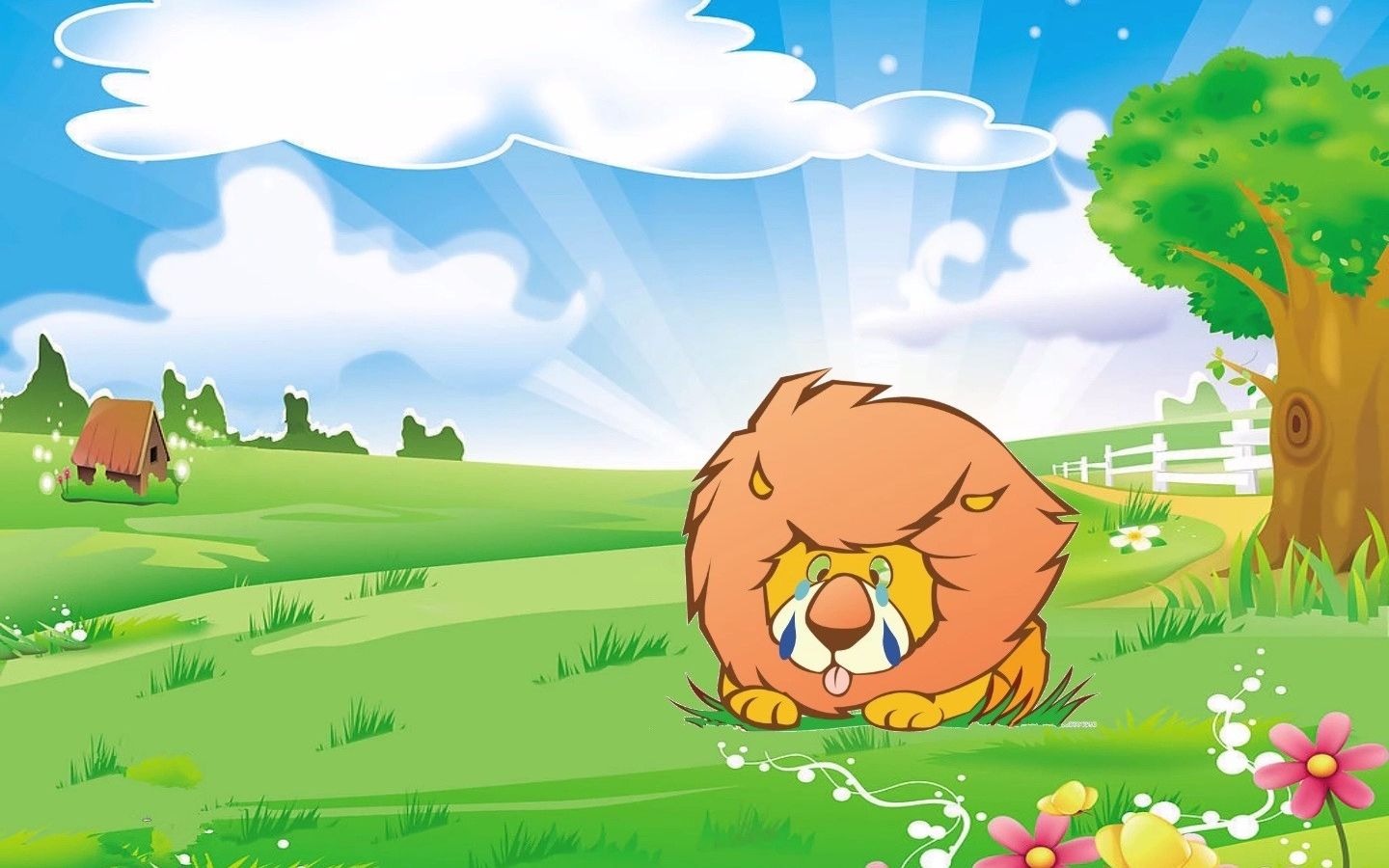 微课堂小班语言小狮子找尾巴幼儿园语言领域活动微课