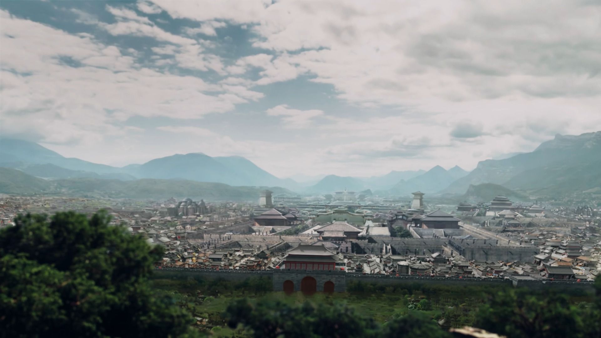 【秦王传37】古风空境 马队离开后有人监视 皇城 牵手 瘟疫 京城 牢狱