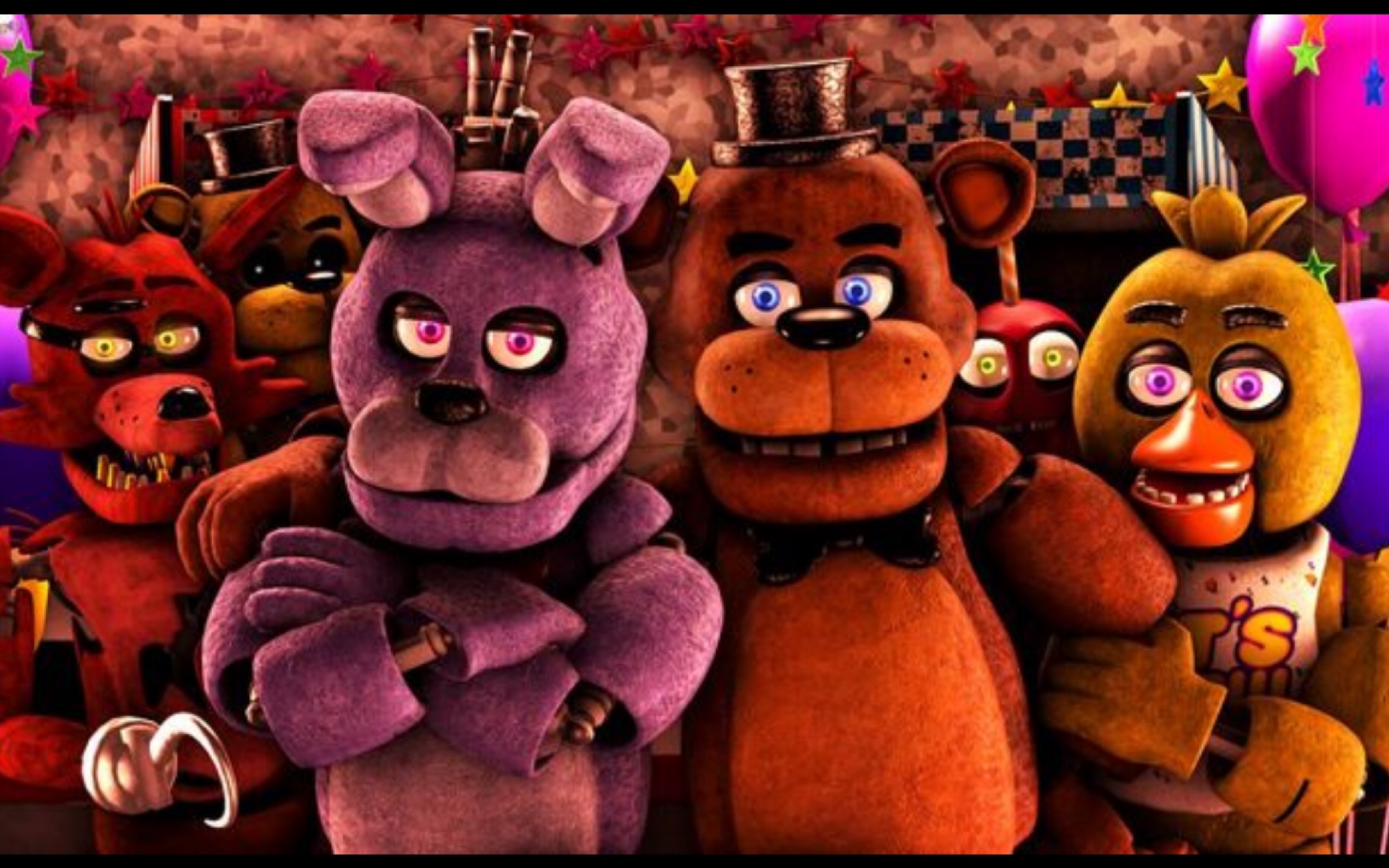 [图]FNAF1～4代的主题曲