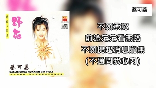 蔡可荔 人生情路梦情字这条路 哔哩哔哩 つロ干杯 Bilibili 蔡可荔 人生情路梦情字这条路 哔哩哔哩 つロ干杯 Bilibili