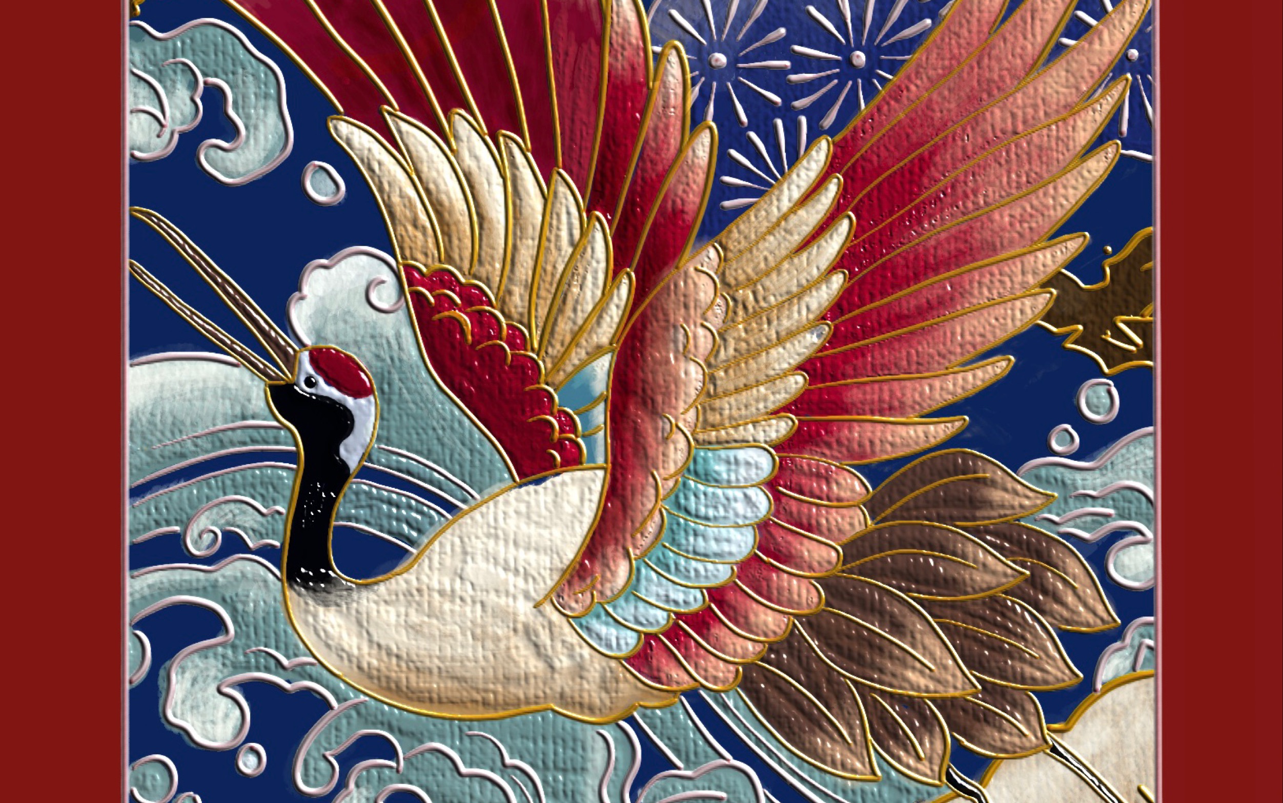 每日摸鱼无聊的时候干嘛当然是画小仙鹤啦