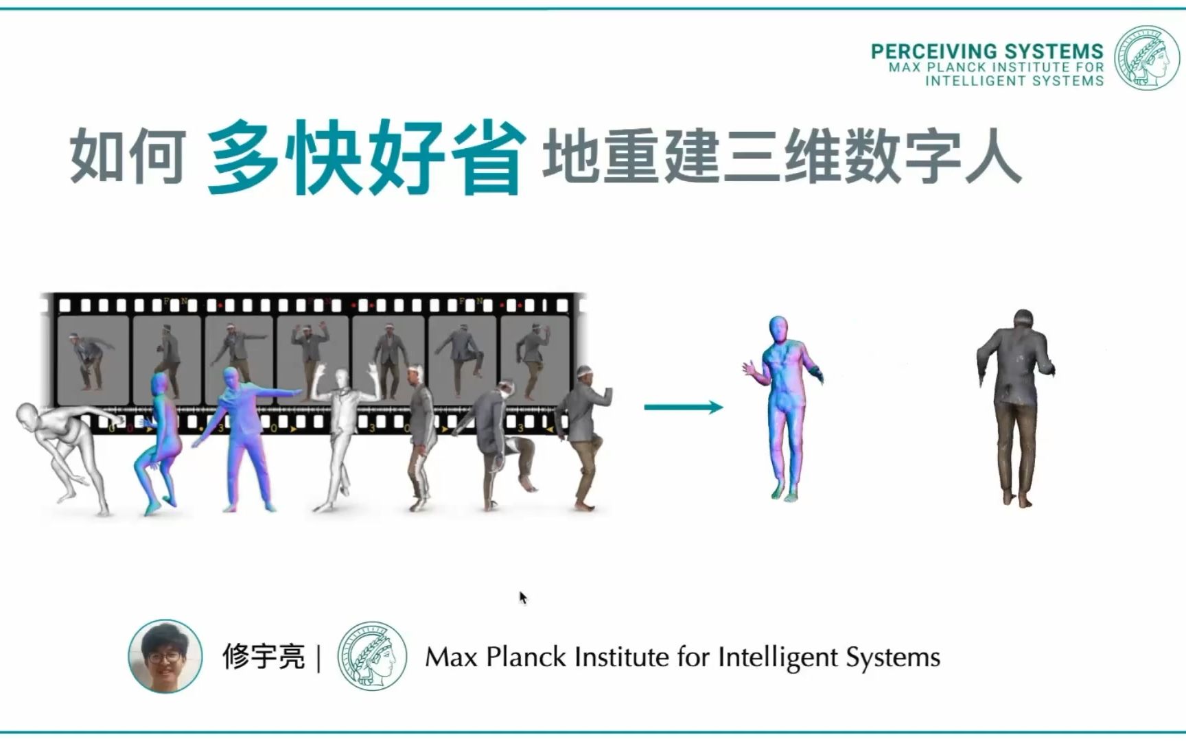 如何多快好省地重建三维数字人——ICON等论文讲解【CVPR 2022】【直播回放】哔哩哔哩bilibili