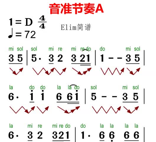 零基础学简谱简谱视唱简谱识谱教学教学简谱曲谱分享哔哩哔哩bilibili