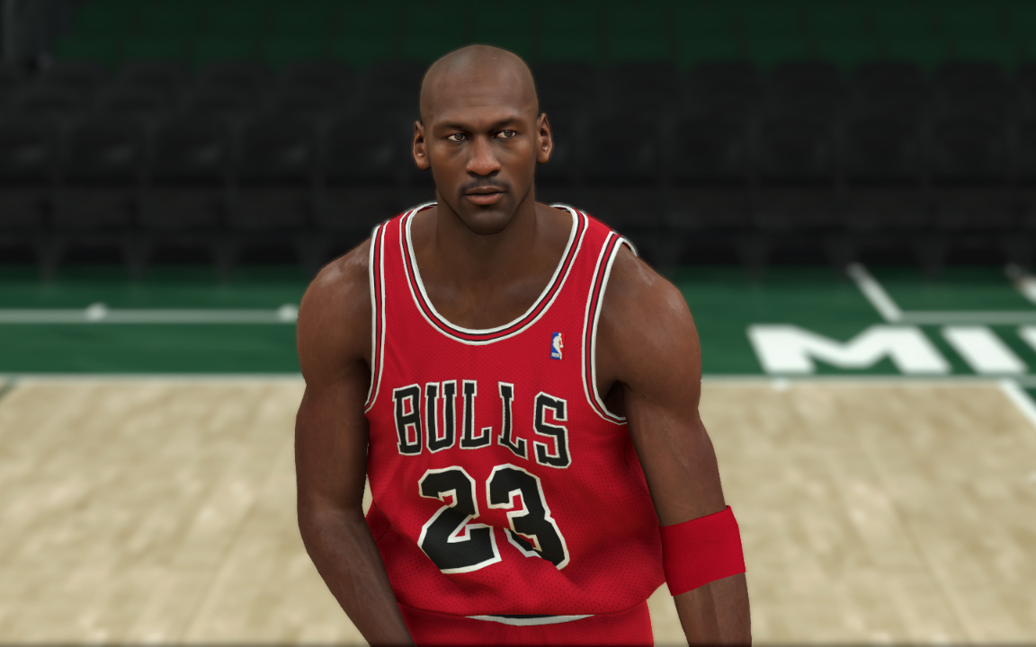 nba 2k22 乔丹面补展示