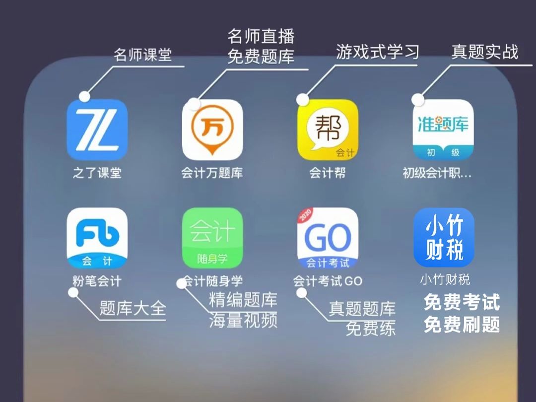 𐟔带쾨𔢮Š会计考证 APP | 助你高效备考 .哔哩哔哩bilibili