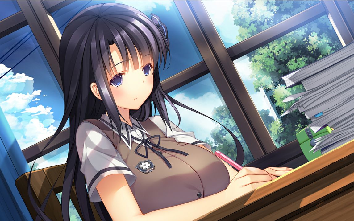 《三色△绘恋》体验版 ep 3 令人激动的文芷【女神家的大哆啦】_哔哩