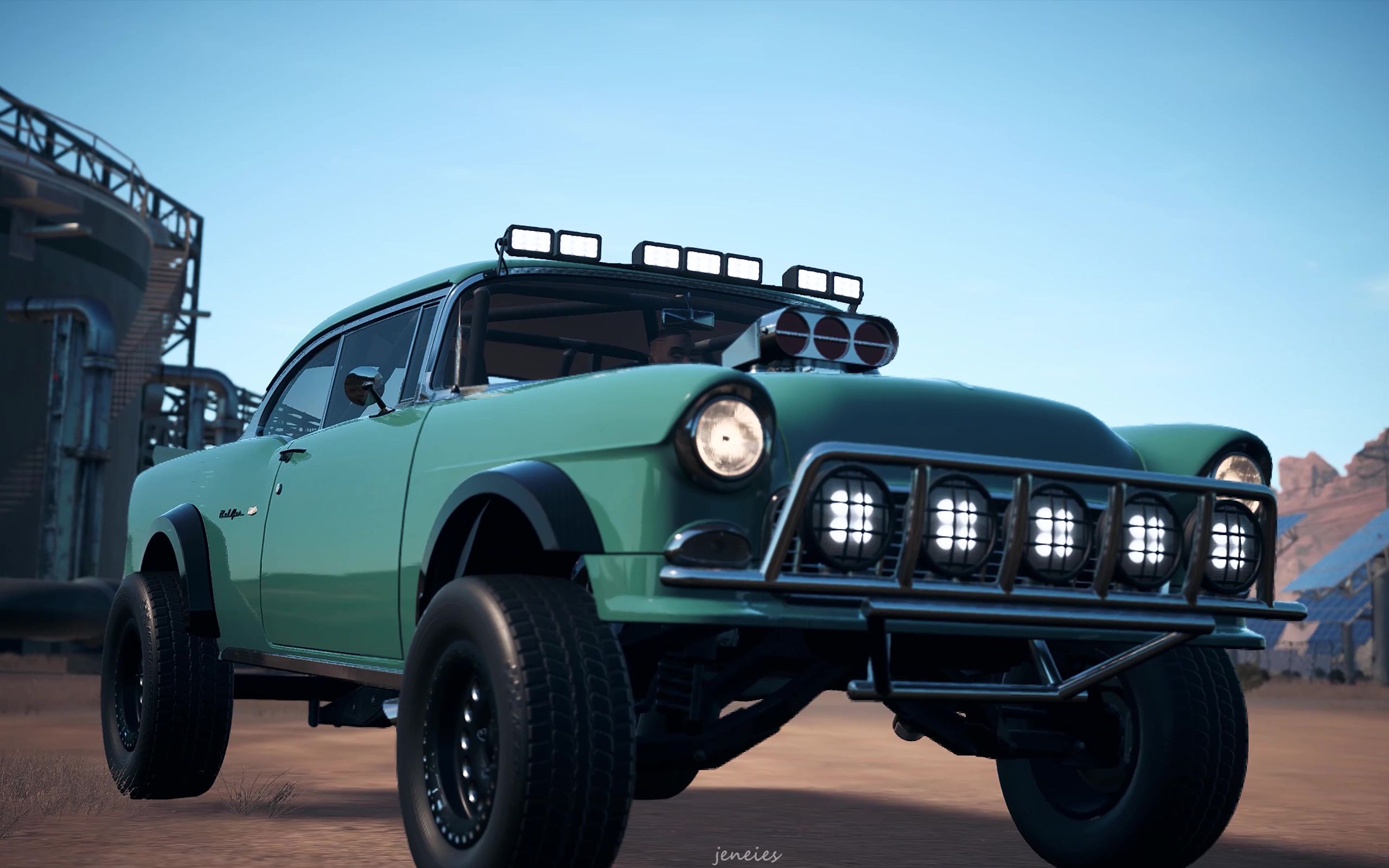 极品飞车20ps4手柄试玩手动挡练图中暑雪佛兰belair