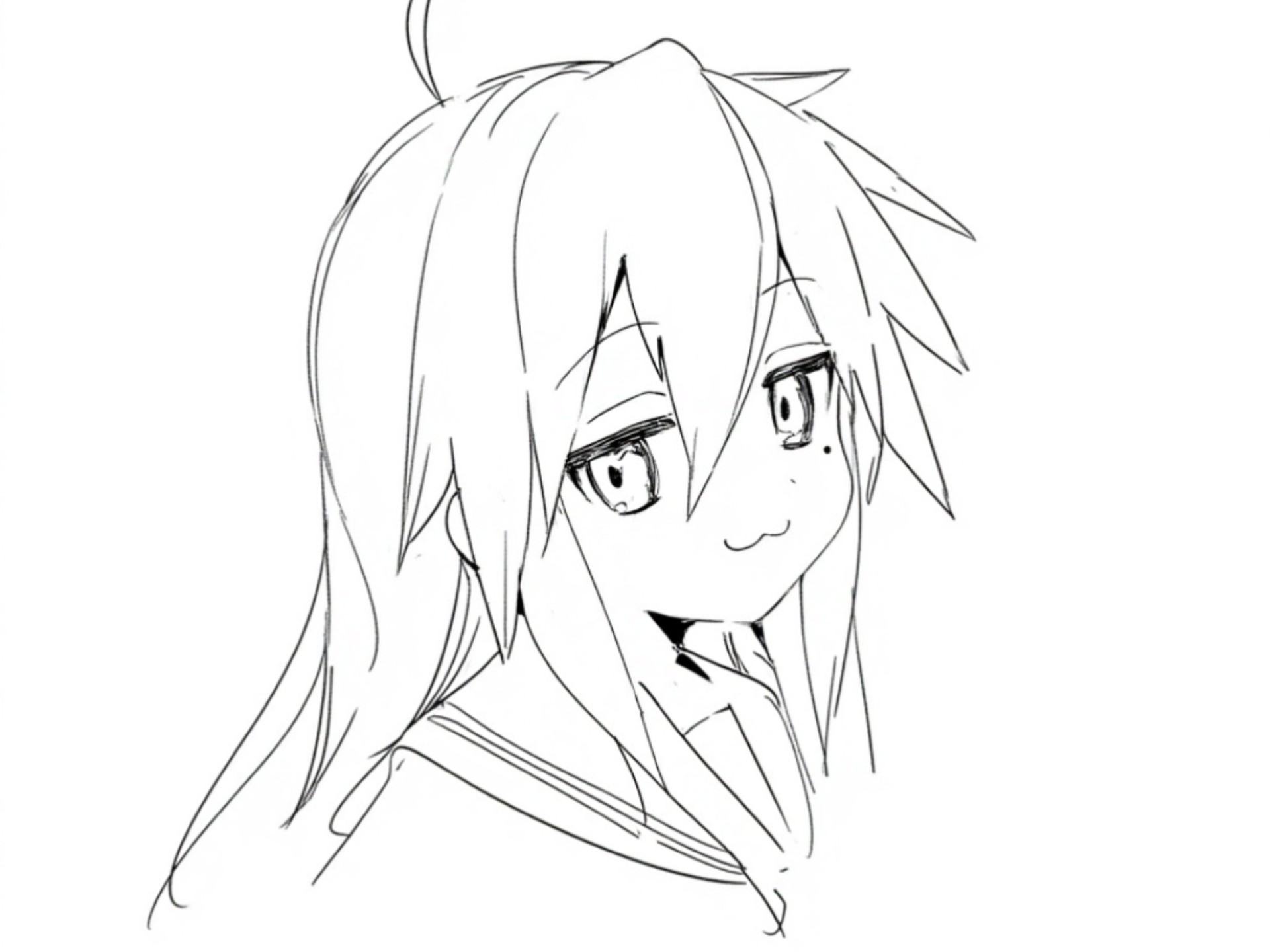 幸运星 线稿风格头像(4p)