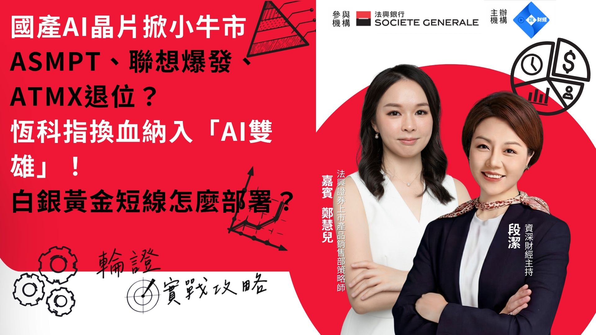 【輪證實戰攻略】國產AI晶片掀小牛市｜ASMPT、聯想爆發、ATMX退位？恆科指換血納入「AI雙雄」！白銀黃金短線怎麼部署？｜輪證實戰攻略