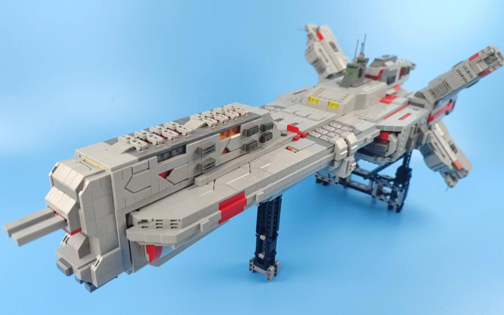 乐高版无尽的拉格朗日光锥级综合导弹巡洋舰