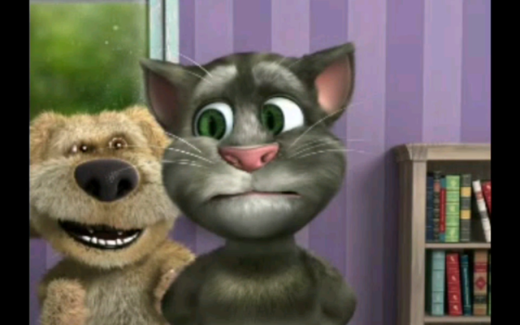 狗狗本对汤姆猫放屁