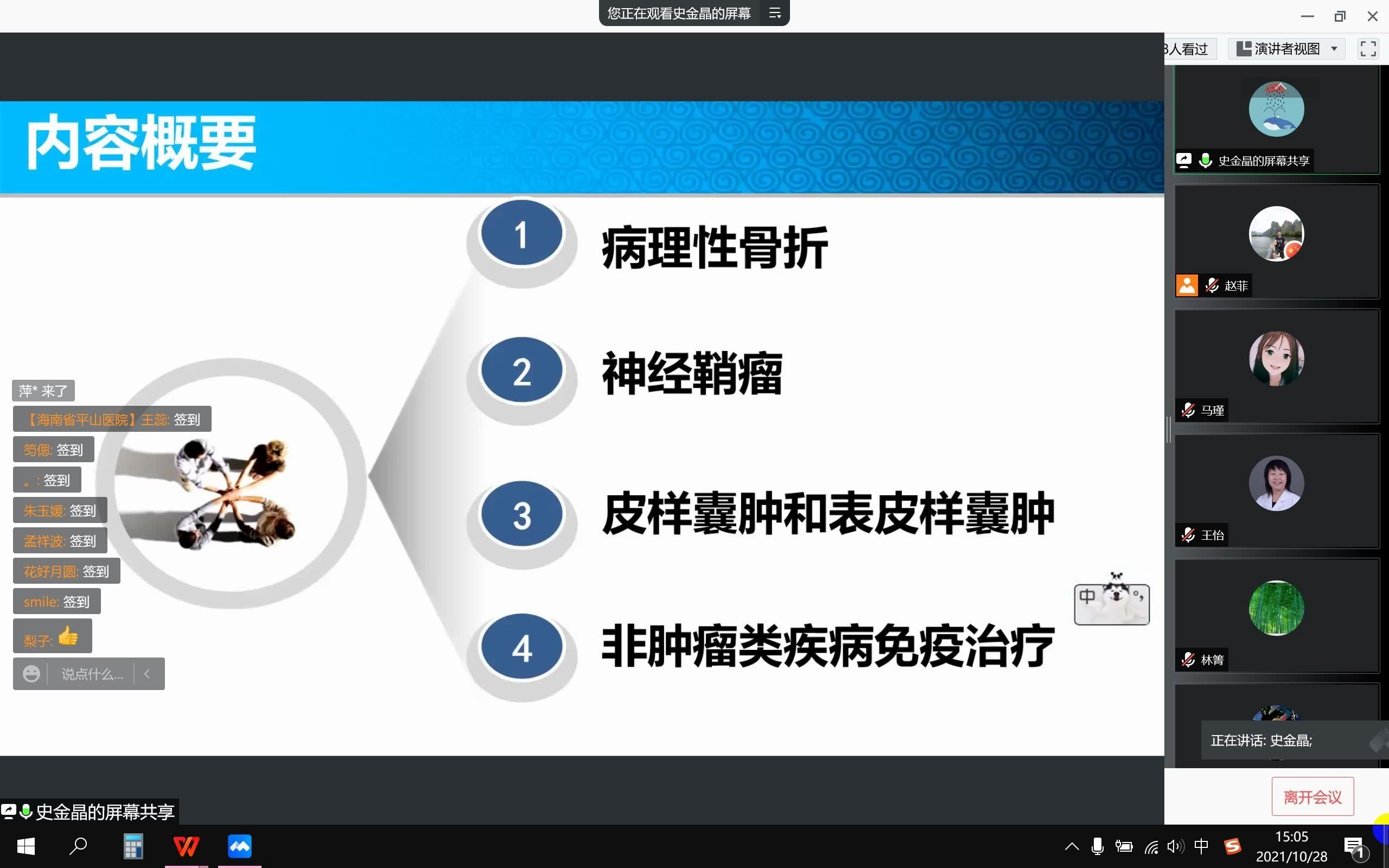 [图]20211028病案管理新百年学术研讨会第一期（北京协和医院王怡牵头-疑难编码讨论）