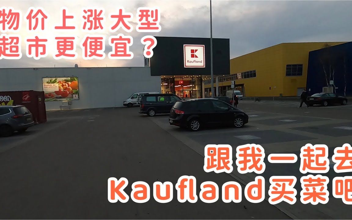 德国生活|一大早去Kaufland买菜,物价普涨,大型超市会更便宜吗?哔哩哔哩bilibili