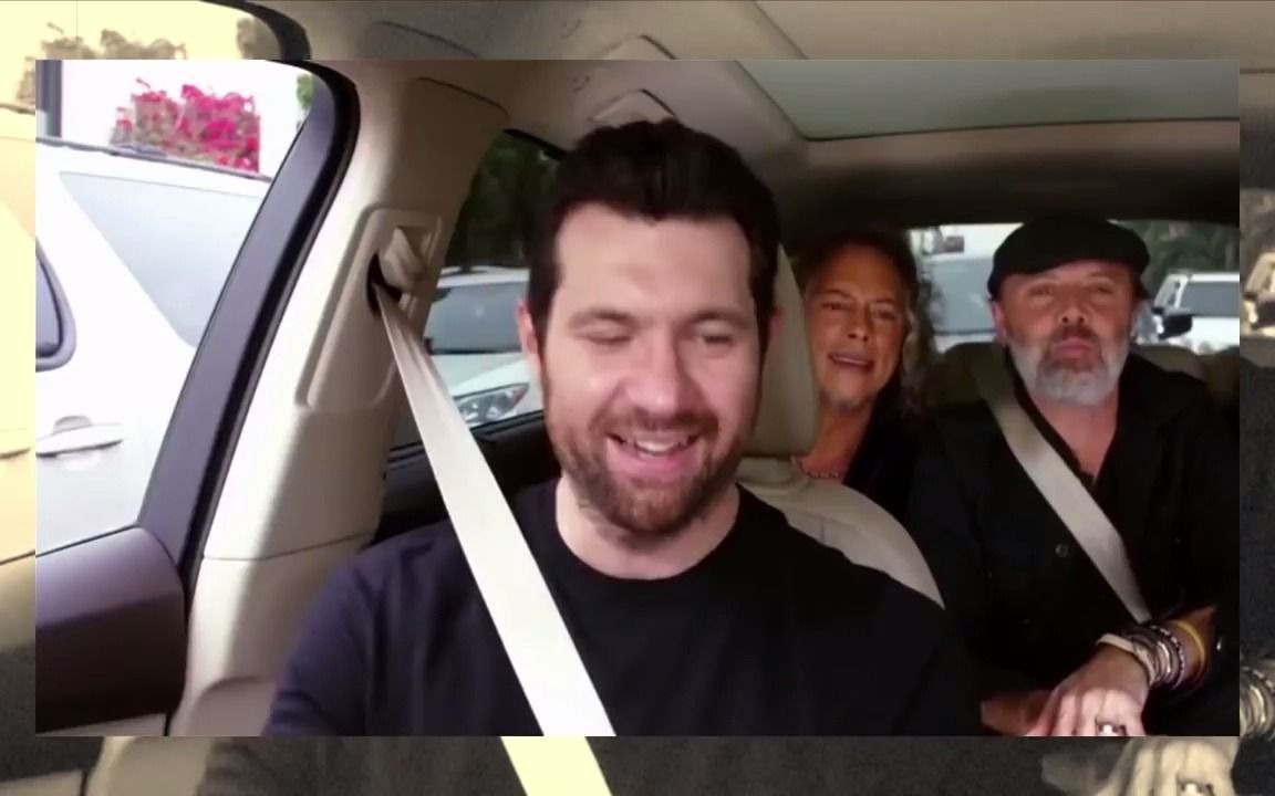 [图]Metallica singing Rihanna s Diamonds in Carpool Karaoke!_720P HD