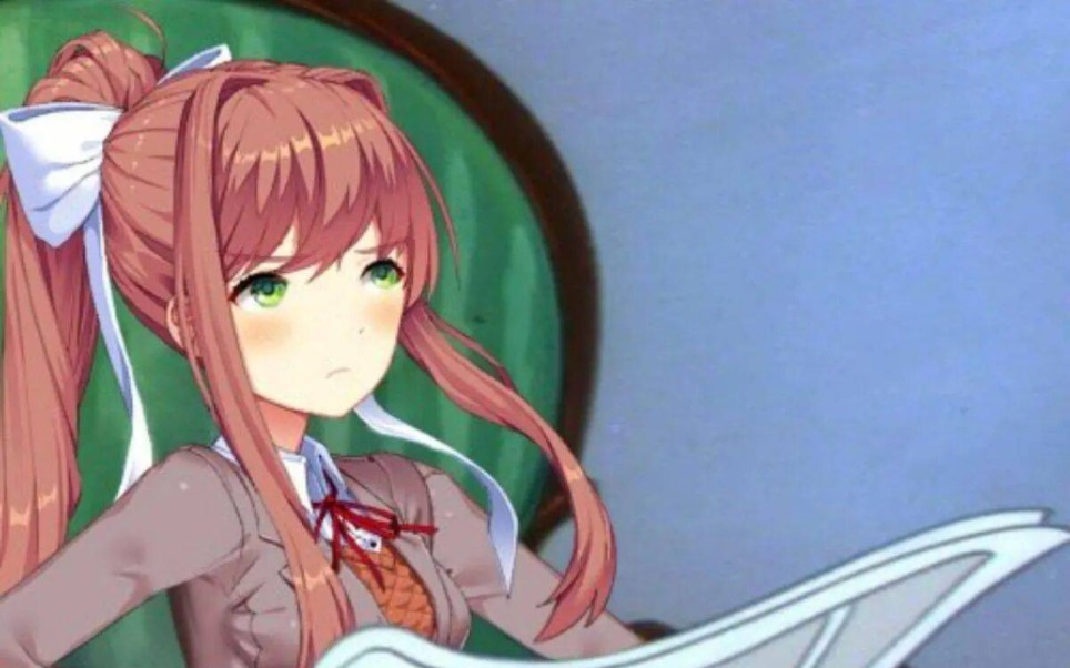 当你用qq的朗读功能读just monika乱码时会发生什么.