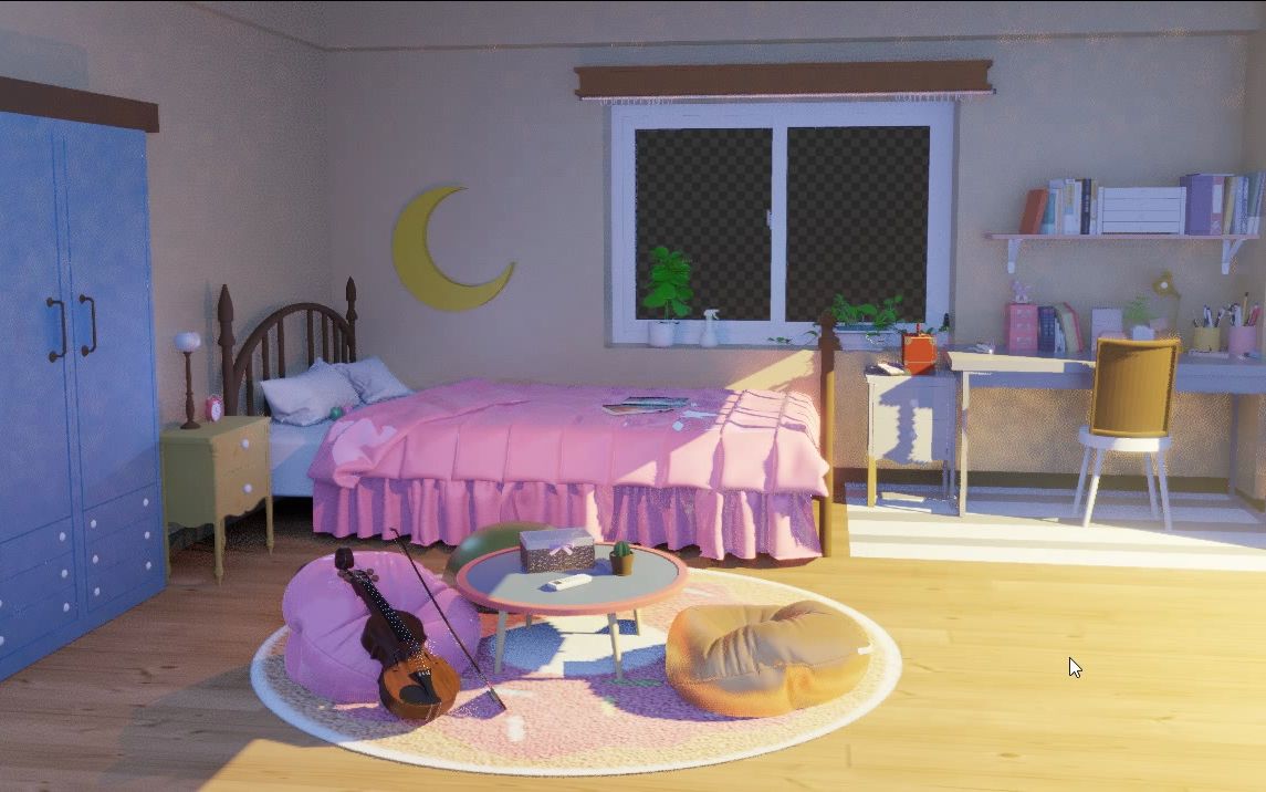 还原亚梦的房间