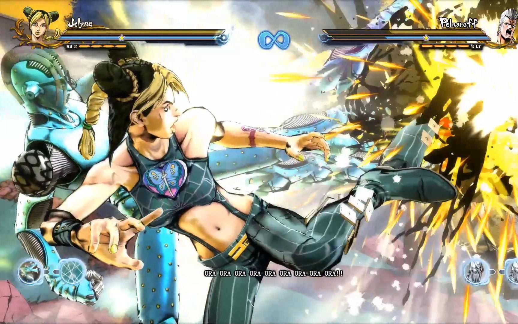 jojo:空条徐伦全技能展示,替身石之自由,功能超多