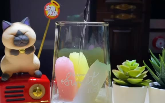 童年美食旺旺碎冰冰新吃法这样喝不光味道好主要是省冰块了呀