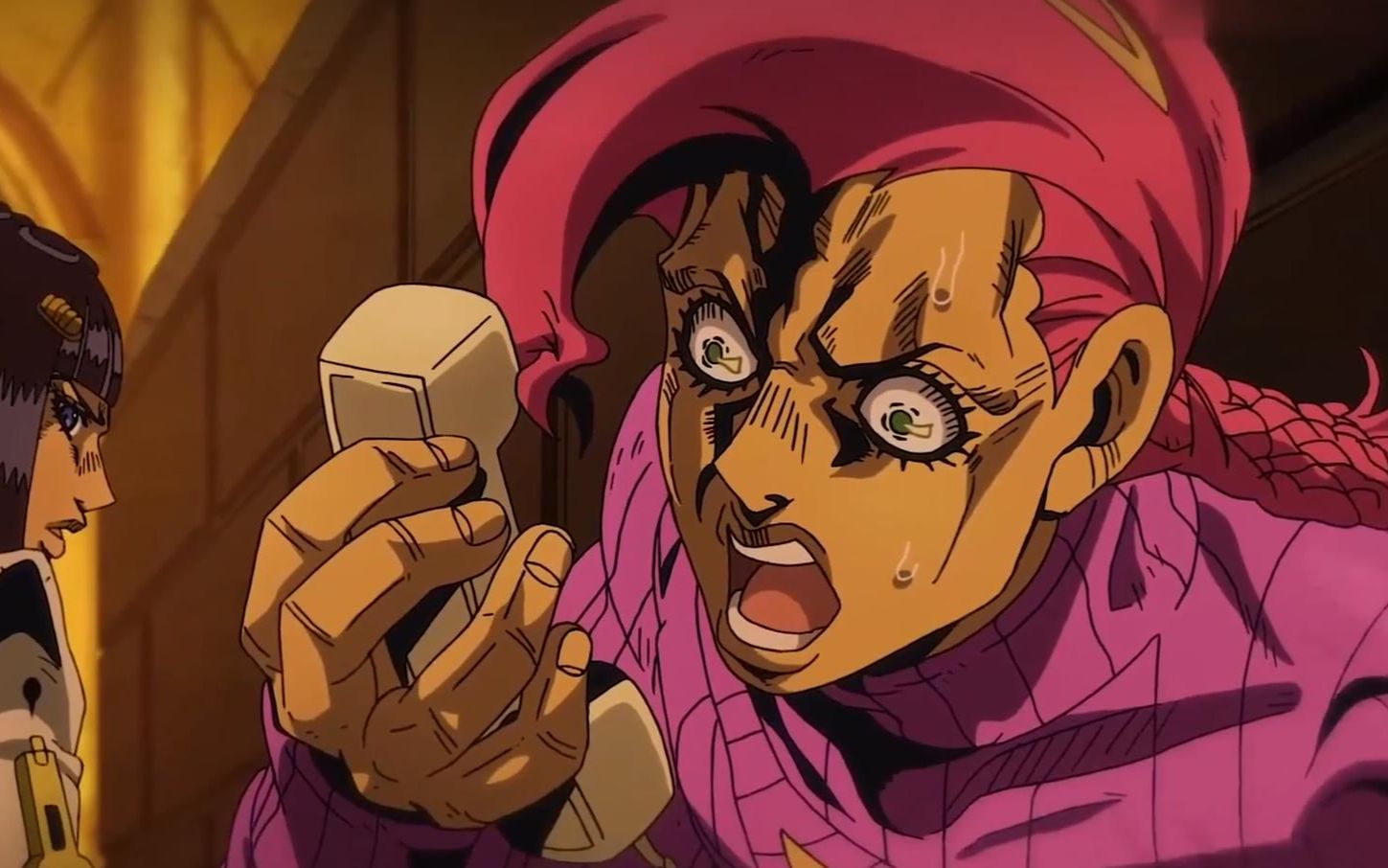 斗兽场内,迪亚波罗正式以老板身份出现!波波与楼梯的不解之缘!