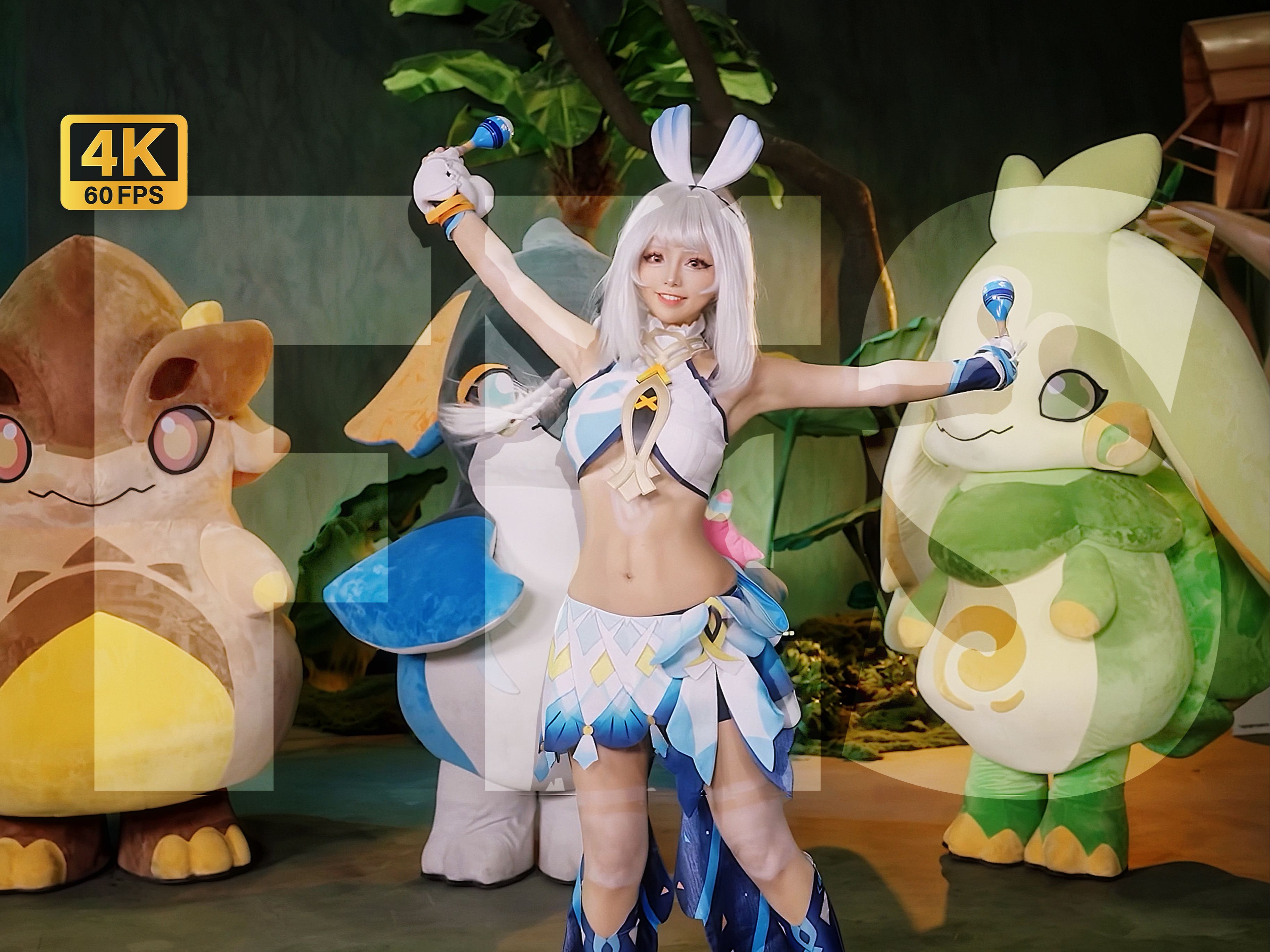 【原神FES】和100个COSER一起硬控你两分半!
