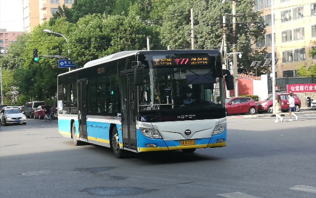 芍药居外经贸地铁接驳专线北京公交专22路原速pov前方展望