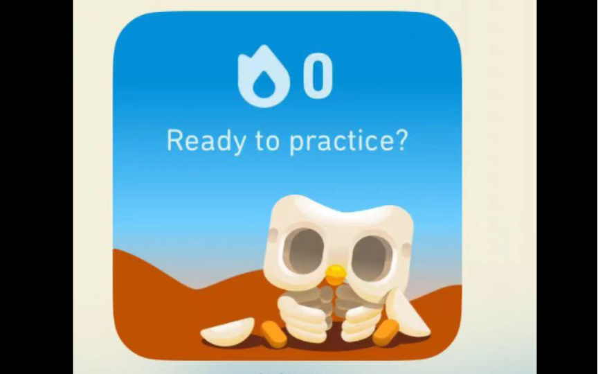 【古典/多邻国桌面小组件】学洋文的第六天