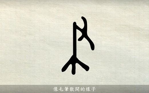 汉字说故事之“聿”字.《说文解字注》聿:所㠯书也.楚谓之聿.吴谓之不律.燕谓之弗.从𐦘’一.凡聿之属皆从聿.哔哩哔哩bilibili