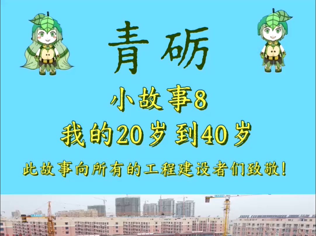 青砺小故事第8期 我的20岁到40岁哔哩哔哩bilibili