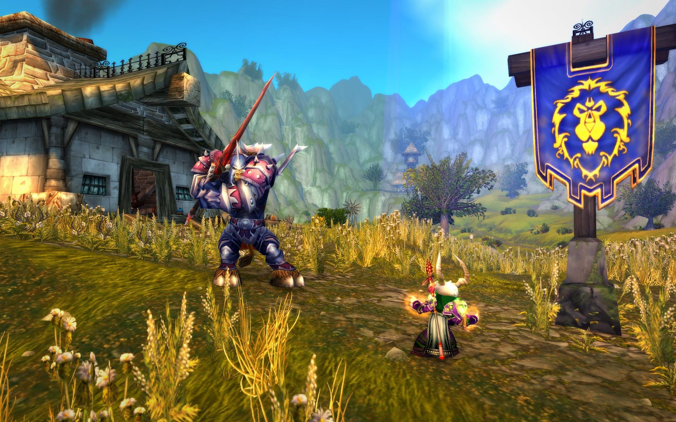 阿拉希 伐木场 牧师巧用精神控制速度开旗_哔哩哔哩 (゜-゜)つロ 干杯