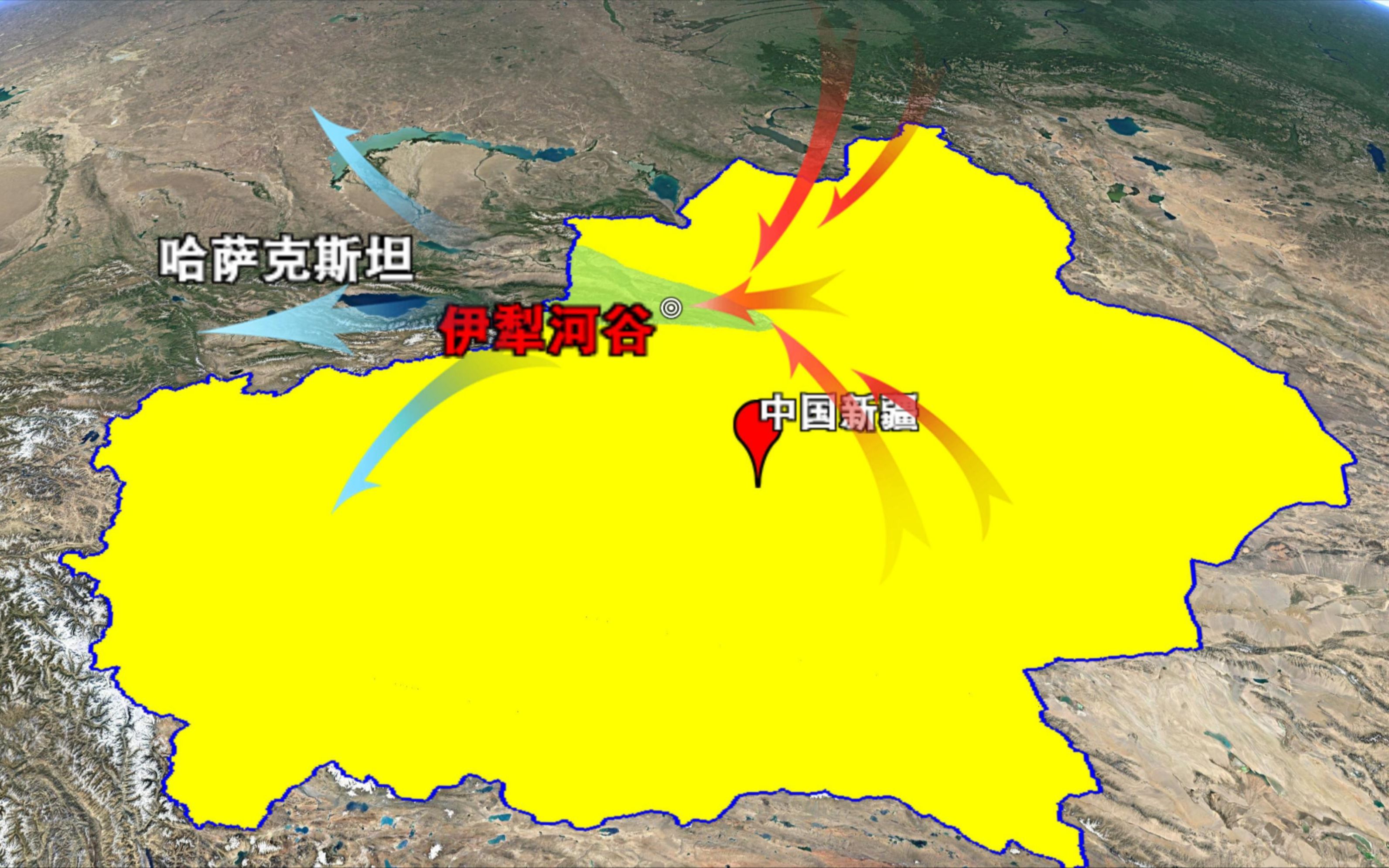 伊犁河谷是个什么地方?它对我国新疆有有多重要?6分钟一探究竟哔哩哔哩bilibili